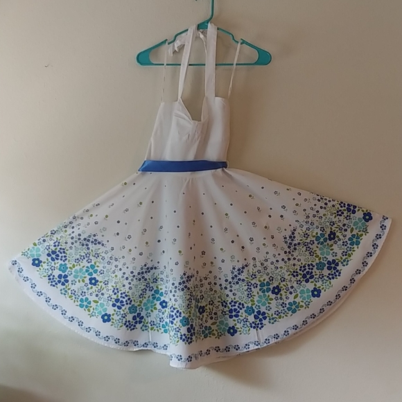 Papaya flower dress - Picture 1 of 9